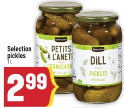 Selection pickles