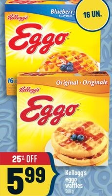 Kellogg's eggo waffles