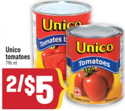 Unico tomatoes