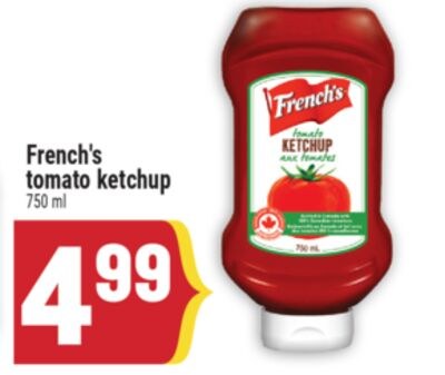 French's tomato ketchup