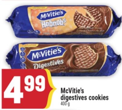 McVitie's digestives cookies