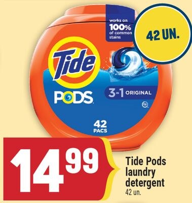 Tide Pods laundry detergent