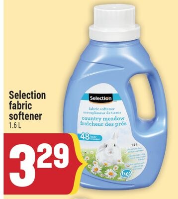 Selection fabric softener