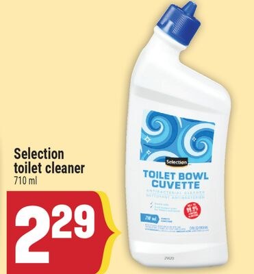 Selection toilet cleaner
