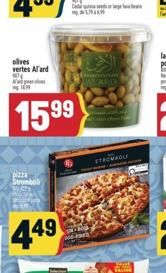 Raisins secs ou fèves gourmandes Cedar