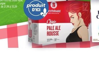 Bière Archibald, Brassin Montréal, Pale Ale Rou…