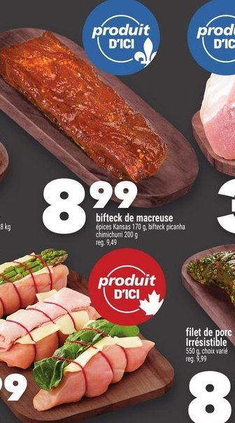 Bifteck de macreuse