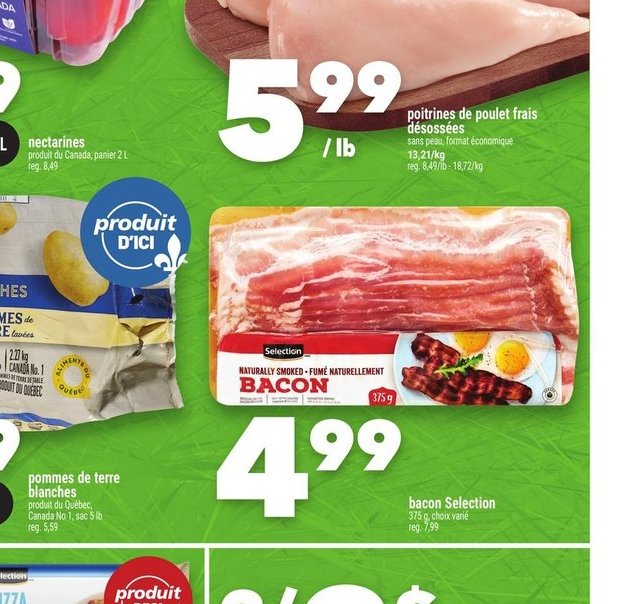 Bacon Sélection
