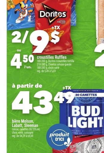 Cheetos, Doritos, Ruffles ou Lay's