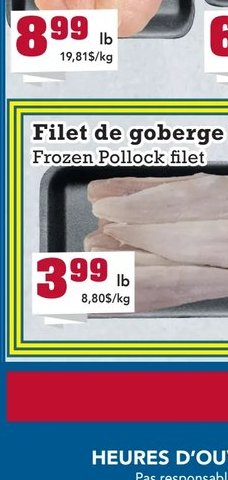 Côtelettes de porc