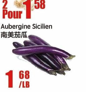 Aubergine Sicilien