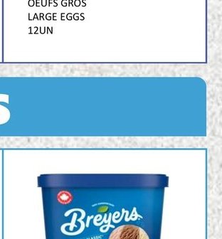 BREYERS DESSERT GLACÉ FROZEN DESSERT