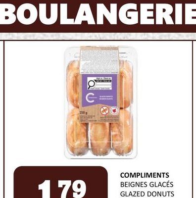 Compliments Beignes Glaces Glazed Donuts
