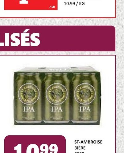 St-Ambroise bière