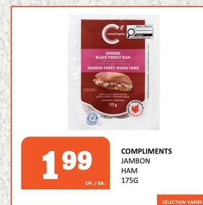 Compliments Jambon Black Forest Ham