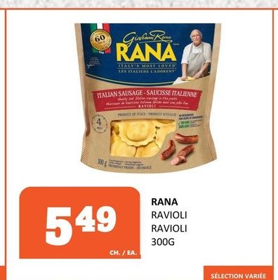 Rana Ravioli Italian Sausage