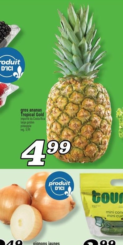 Ananas Tropical Gold