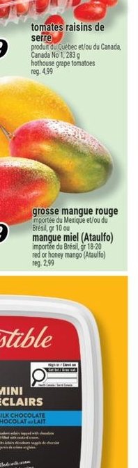 Tomates raisins de serre