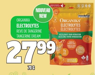 ORGANIKA ELECTROLYTES REVE DE TANGERINE