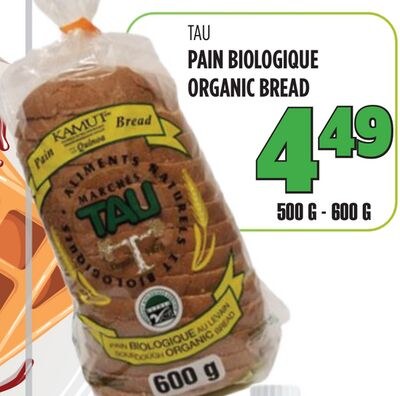 PAIN BIOLOGIQUE