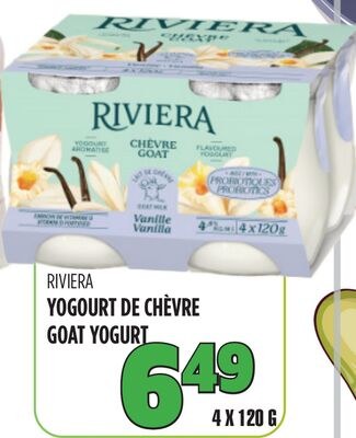 RIVIERA YOGOURT DE CHÈVRE