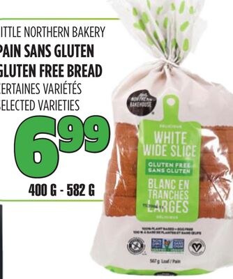 LITTLE NORTHERN BAKERY PAIN SANS GLUTEN FREE BR…