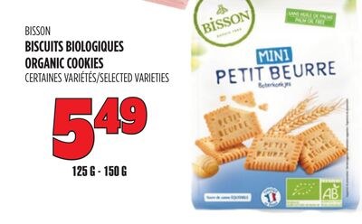 BISSON BISCUITS BIOLOGIQUES