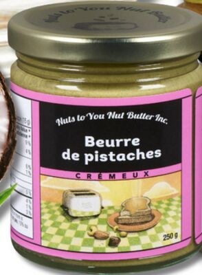 BEURRE DE PISTACHE