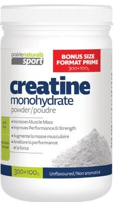 PRAIRIE NATURALS CREATINE MONOHYDRATE