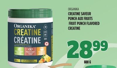 ORGANIKA CREATINE SAVEUR PUNCH AUX FRUITS
