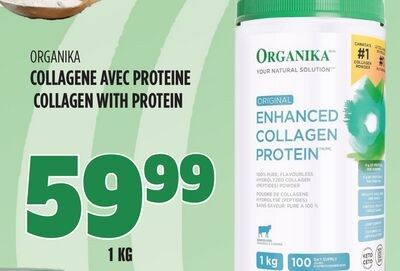 COLLAGENE AVEC PROTEINE ORGANIKA