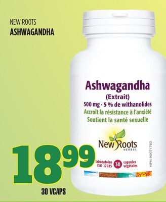 NEW ROOTS ASHWAGANDHA