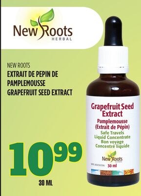 NEW ROOTS EXTRAIT DE PÉPIN DE PAMPLEMOUSSE
