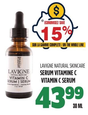 LAVIGNE NATURAL SKINCARE SERUM VITAMINE C