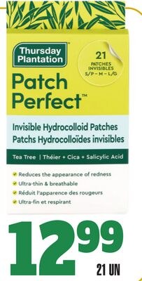 THURSDAY PLANTATION PATCHS HYDROCOLLOIDES INVIS…