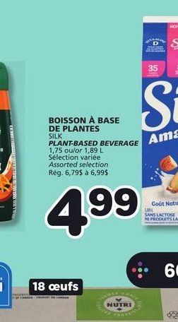 Silk Boisson à Base de Plantes Amandes