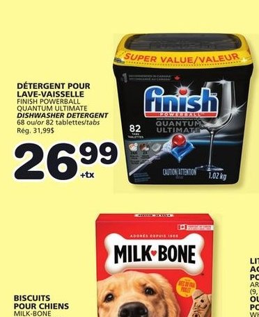 Finish Détergent pour lave-vaisselle