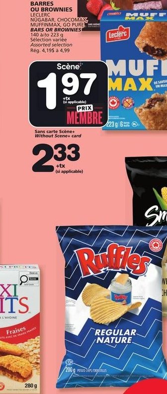 Lay's Barres du Brownie