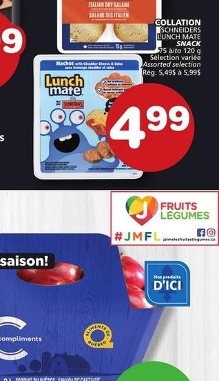 Compliments Collation de Saucisses Sausage Snack