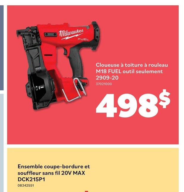 Milwaukee FUEL Clouseuse à torsion à rouleau M1…