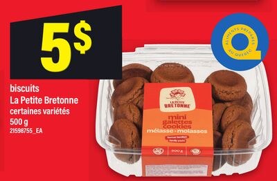 BISCUITS LA PETITE BRETONNE, 500 G