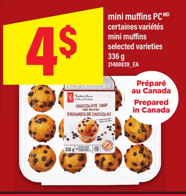 MINI MUFFINS PC, 336 G