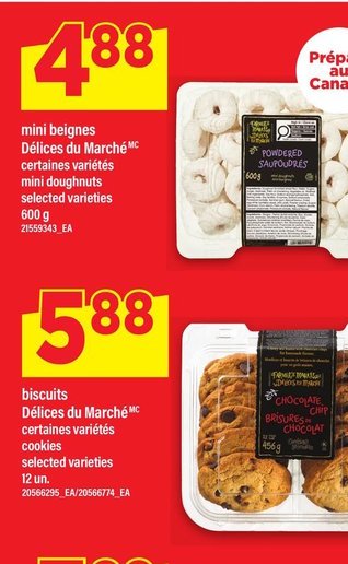 Mini beignes Délices du Marché