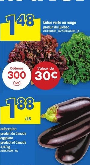 Laitue verte sur tige