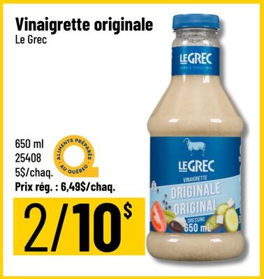 Vinaigrette originale