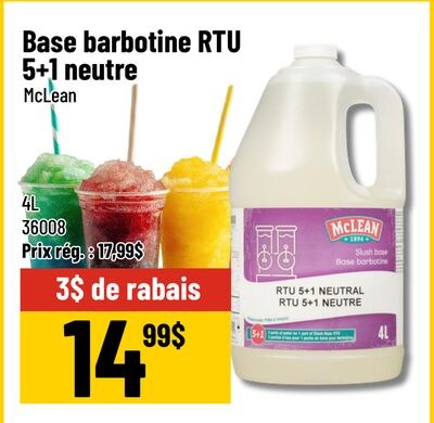 Base neutre barbotine RTU 5+1 4 L