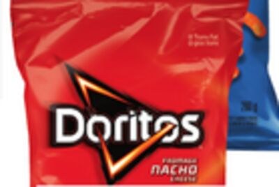 DORITOS TORTILLA CHIPS OR CHEETOS SNACKS