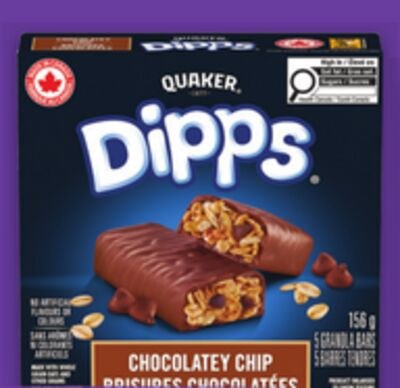 QUAKER CHEWY OR DIPPS BARS | BARRES CHEWY OU DI…