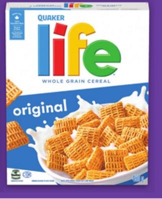 QUAKER OATS OR CEREAL | GRUAU OU CÉRÉALES QUAKER