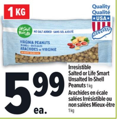 IRRESISTIBLE SALTED OR LIFE SMART UNSALTED IN-S…